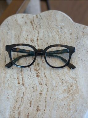 Ray-Ban Tortoiseshell Cat-Eye Frames - Dark Brown Blend